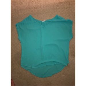 Teal Blouse